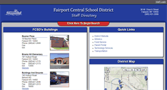 Desktop Screenshot of directory.fairport.org