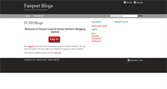 Desktop Screenshot of blog.fairport.org