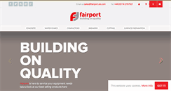Desktop Screenshot of fairport.uk.com